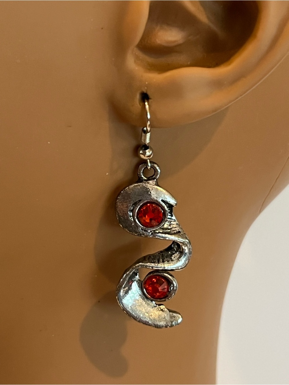 Glass Stone Earrings